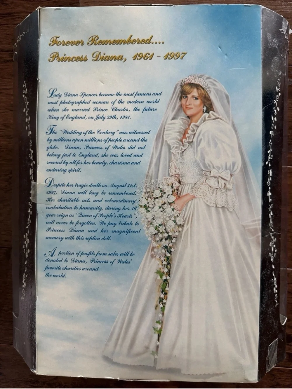 Diana Princess of Wales Collector's Edition Bride Doll - White Gown